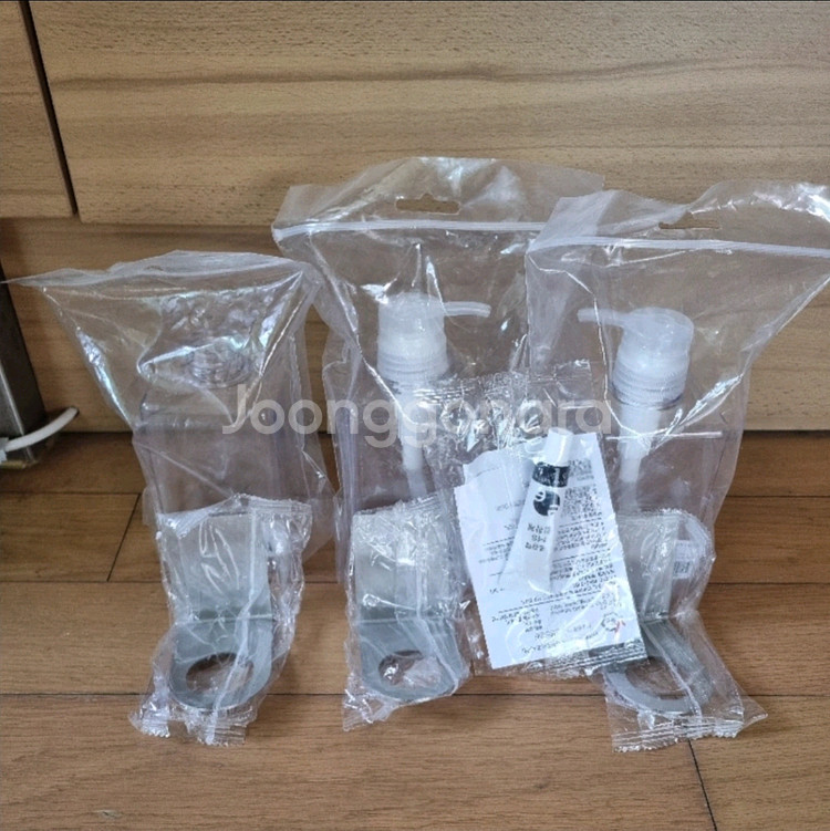 스텐 샴푸걸이 공중부양 벽걸이 디스펜서 몽땅 새거--0