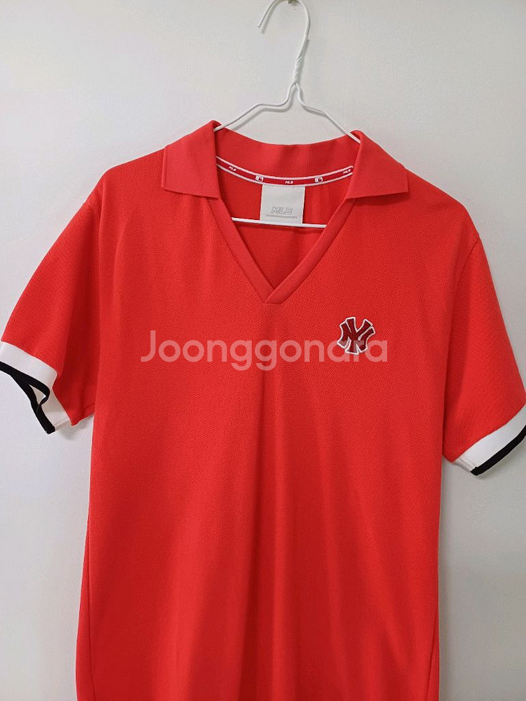 여성 MLB 뉴욕양키스 롱셔츠 (스판.박시90-95)--2