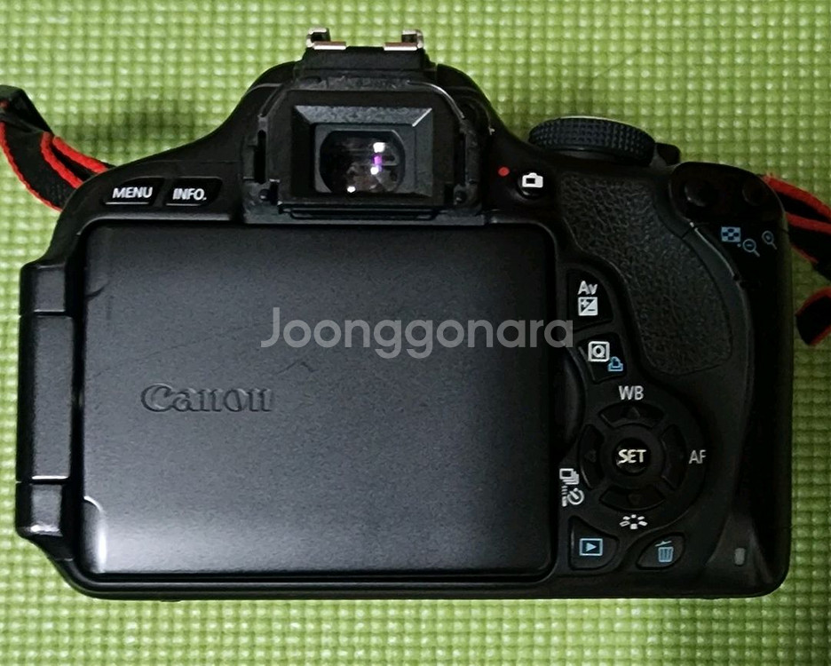 캐논 카메라 dslr 600d와 18-55mm 렌즈--3