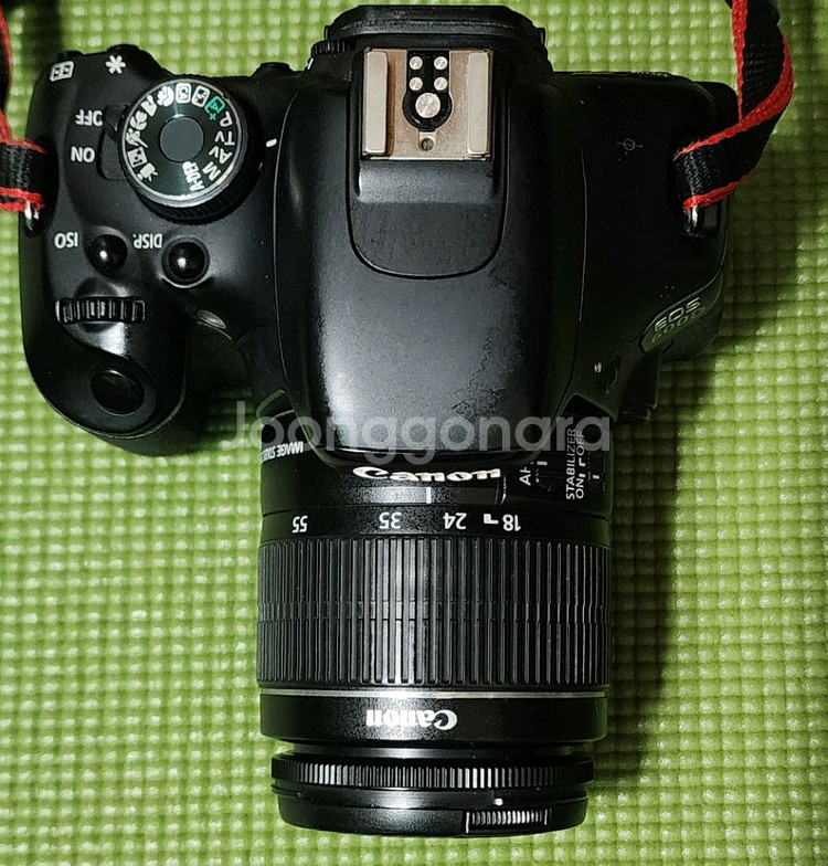 캐논 카메라 dslr 600d와 18-55mm 렌즈--0