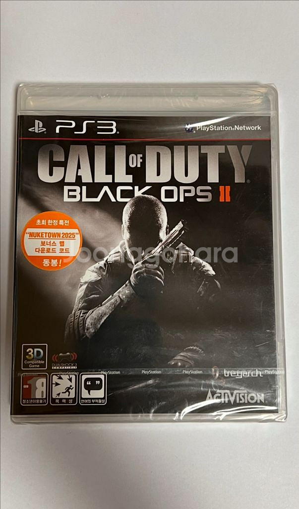 PS3 콜 오브 듀티 블랙 옵스 2 미개봉--0