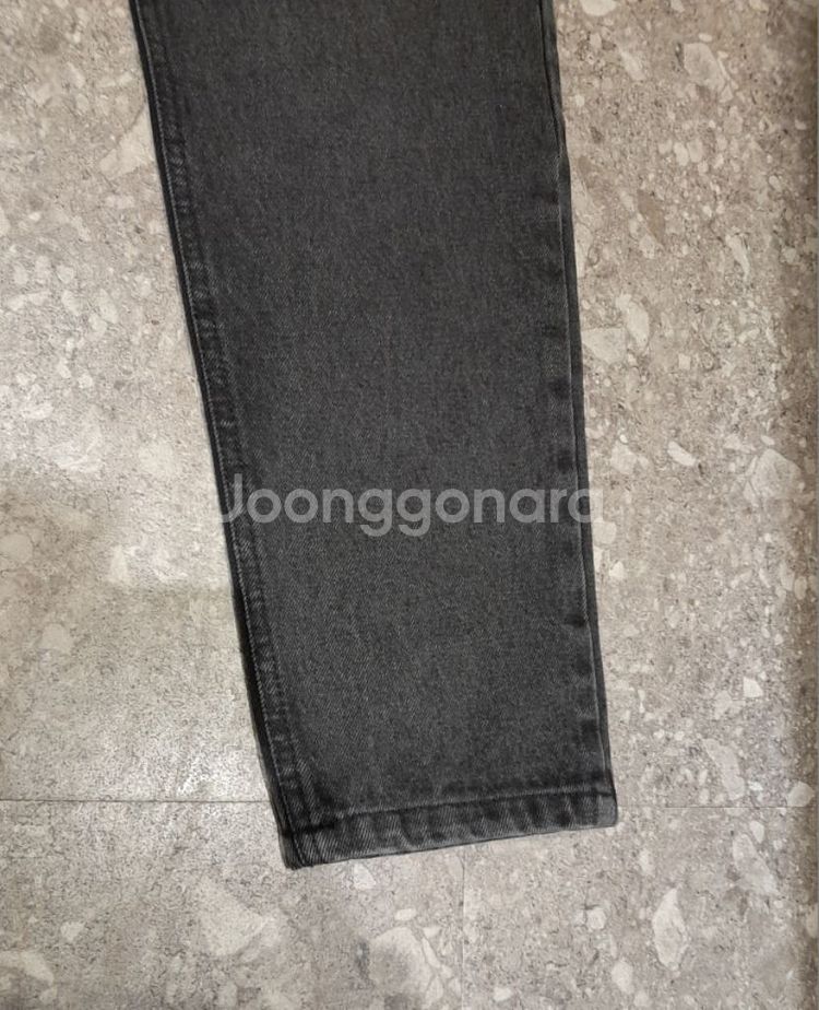 (새상품) 매스노운 흑청데님 팬츠 (M)--4