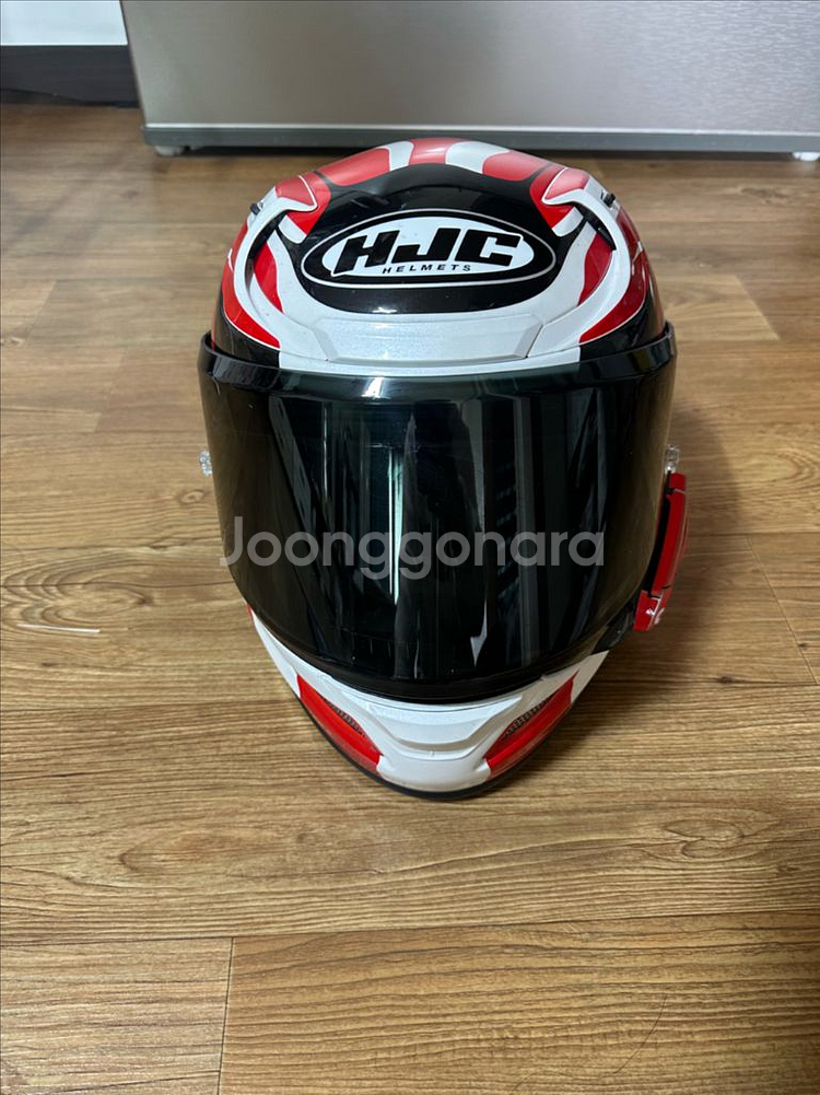 HJC RPHA12 레드 화이트 헬멧,SENA 50S--0
