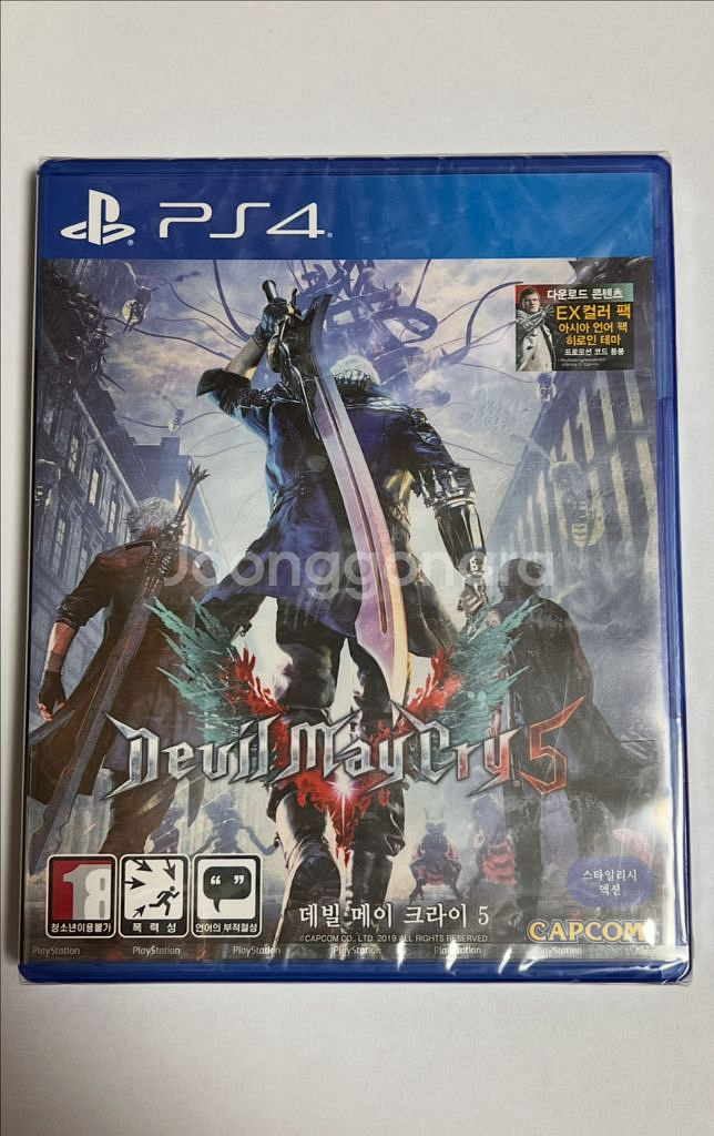 PS4 데빌 메이 크라이 5 한글 미개봉--0
