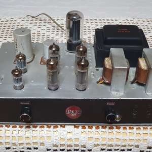 RCA 6BQ5/EL84 진공관 인티앰프 겸 파워앰프