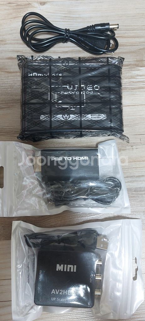 5구 컨포넌트 영상 케이블 HDMI 변환기 PS2--0