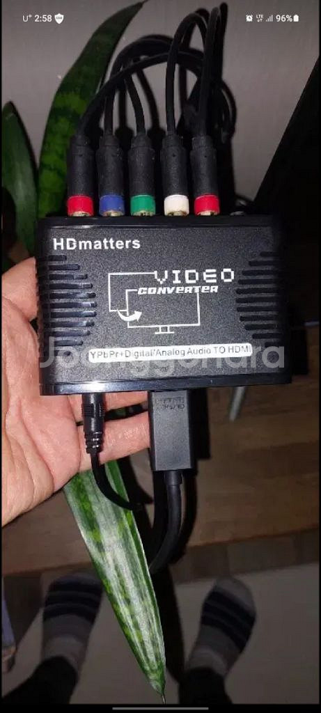 5구 컨포넌트 영상 케이블 HDMI 변환기 PS2--3
