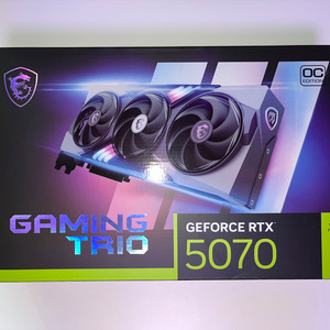 msi 지포스 rtx 5070 트리오