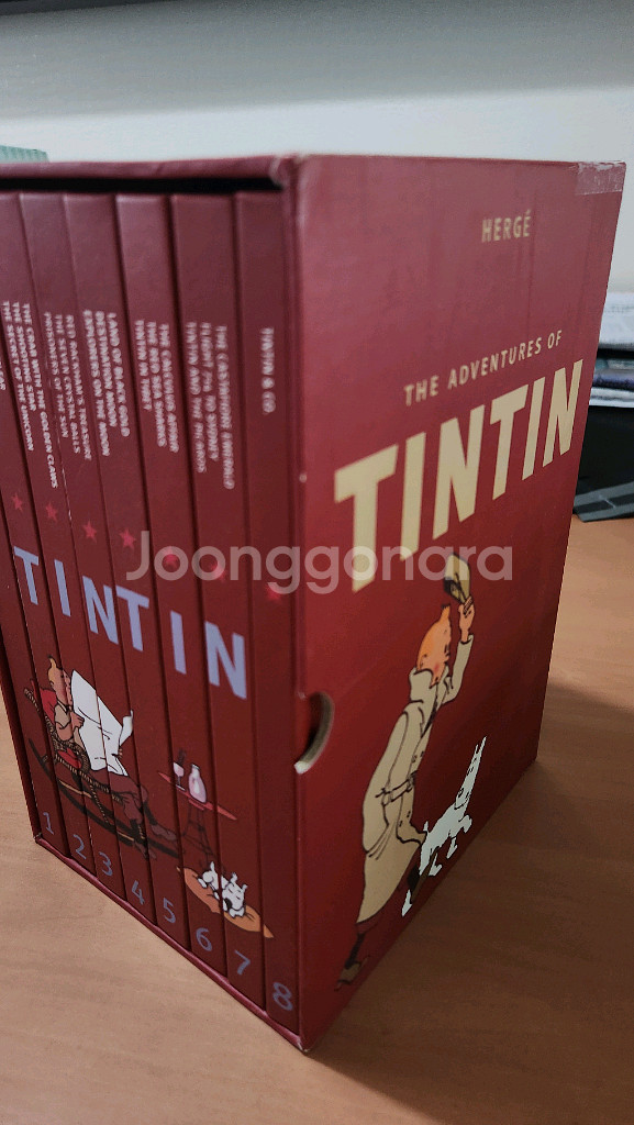 The Adventures of TINTIN 틴틴 원서--1