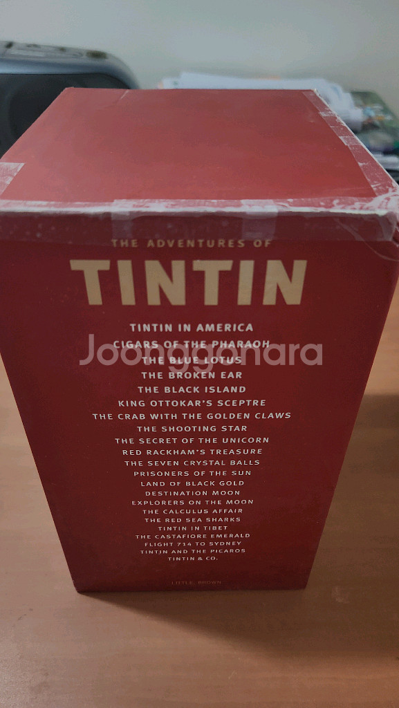 The Adventures of TINTIN 틴틴 원서--4
