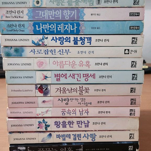 조안나 린지 로맨스소설 14권 일괄 조안나린지