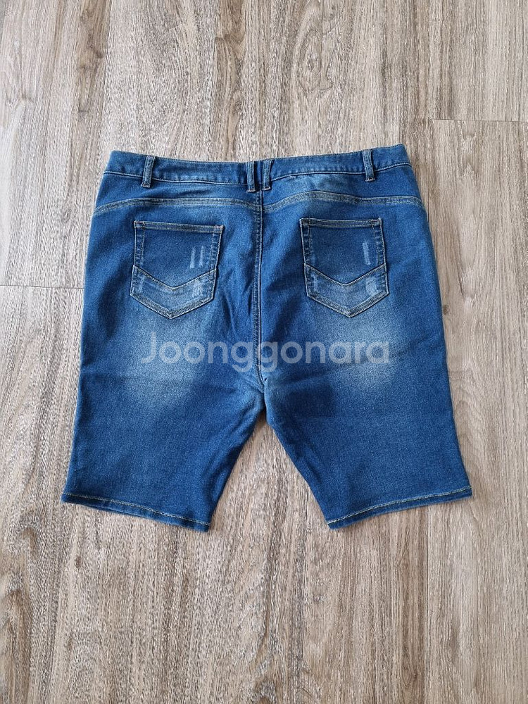 빅사이즈 크레빅 5부데님 99~--1