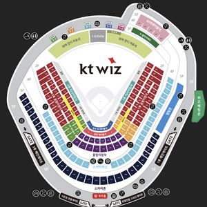 7/17(목) 한화 vs KT 3루 응원석 2,4연석