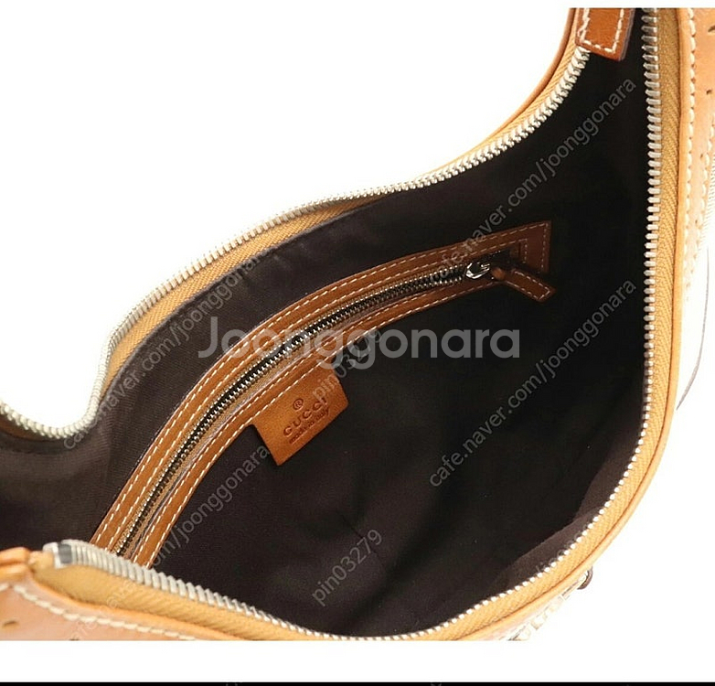 구찌 인터로킹 로고 캔버스 숄더백 114869--6