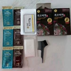 리엔 흑모비책 염색약 자연갈색