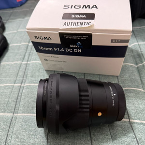 시그마 16mm F1.4 렌즈 후지마운트