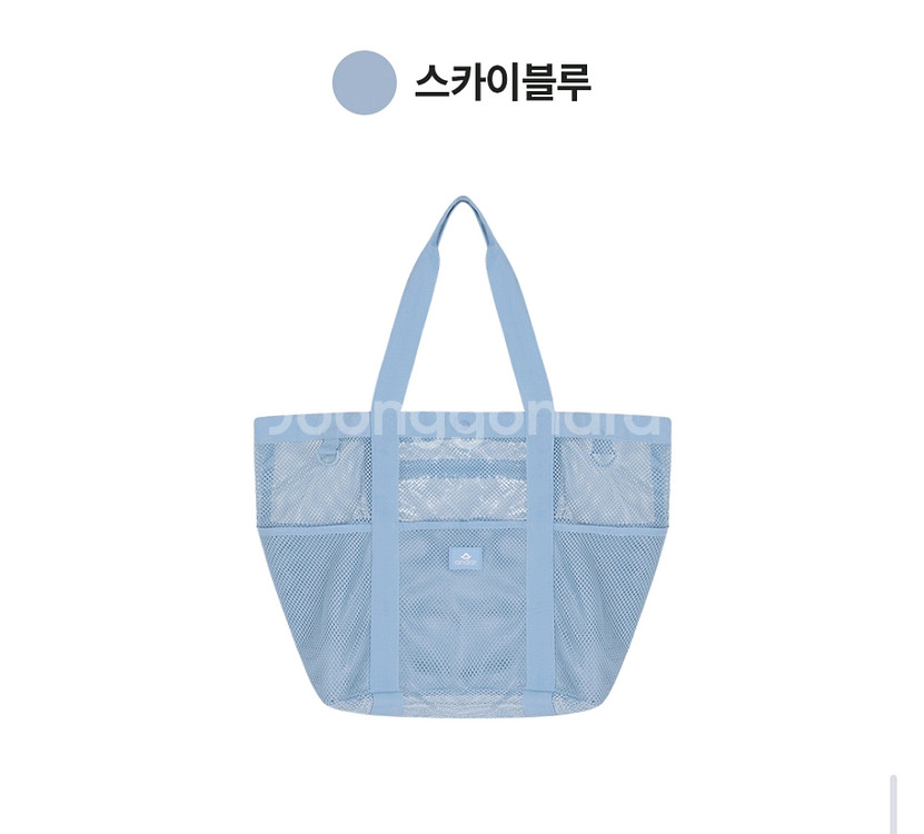 안다르 메쉬 포켓 비치백 새상품--0