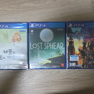 PS4 미개봉 타이틀 3종 일괄