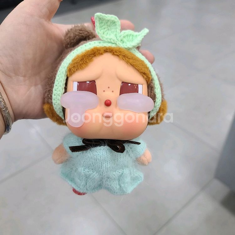 팝마트 크라이베이비 인형 뜨개옷--3