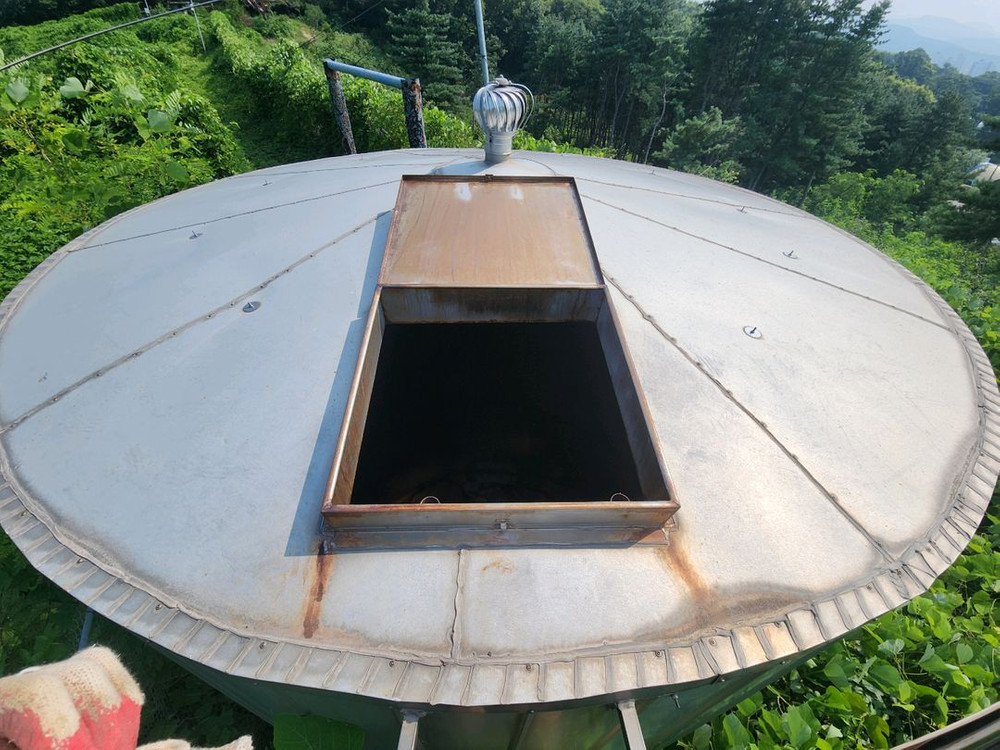 중고스텐물탱크 50톤스텐물탱크 이미지