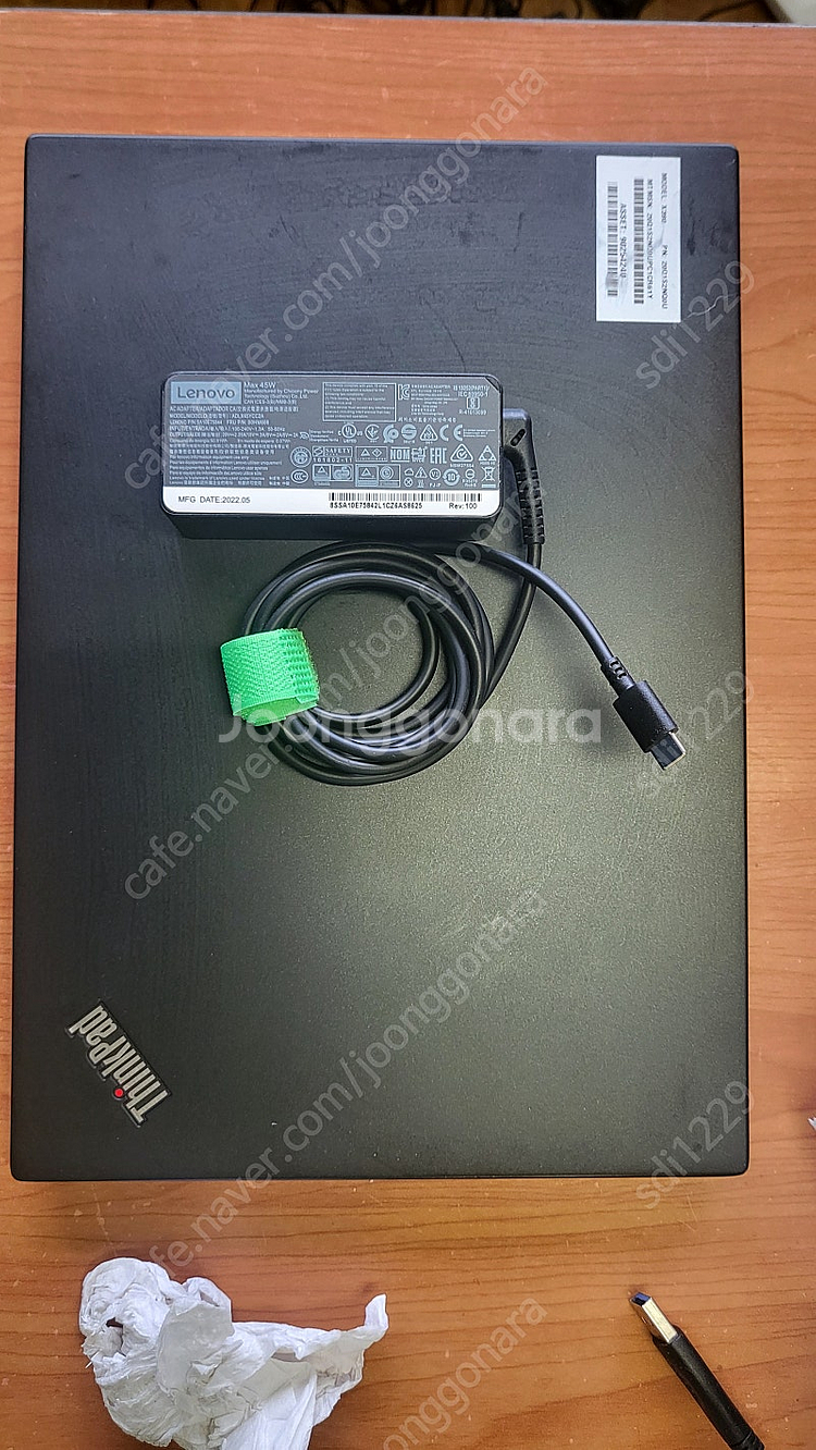레노버 X390 i5-8365U/16GB/SSD256G--4