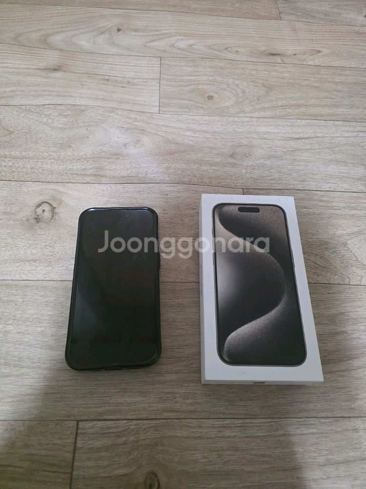 아이폰 15pro 128gb 티타늄--0