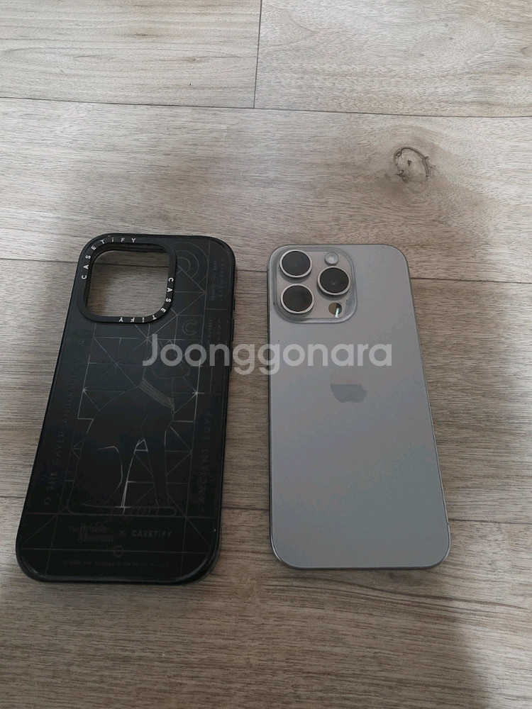 아이폰 15pro 128gb 티타늄--1