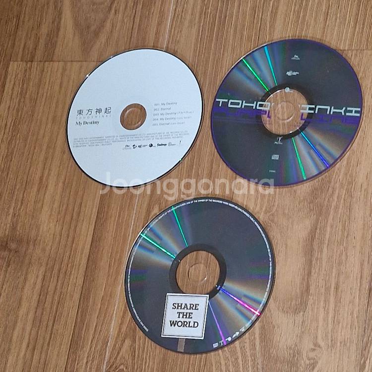[CD] 5동방신기 일본싱글 한국라이선스반--0