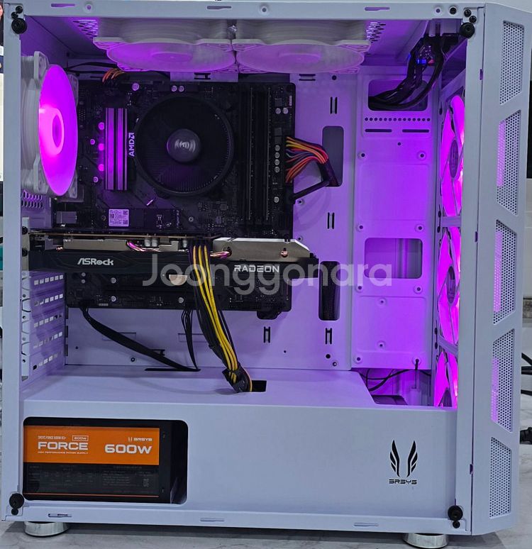 7500f, rtx 4060 미사용 게이밍 pc팝니다--1