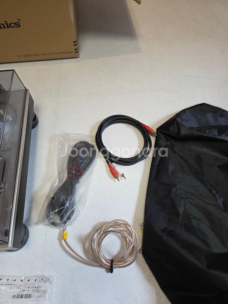 테크닉스 SL-1200G 턴테이블(부산 광안동 직거래)--8