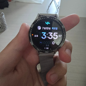 갤럭시워치 7 44mm 블루투스 실버 팝니다