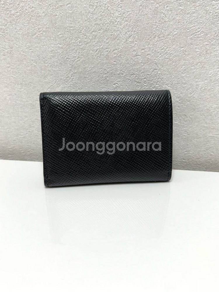 (백화점)프라다 사피아노 3단 폴딩 미니 지갑--2