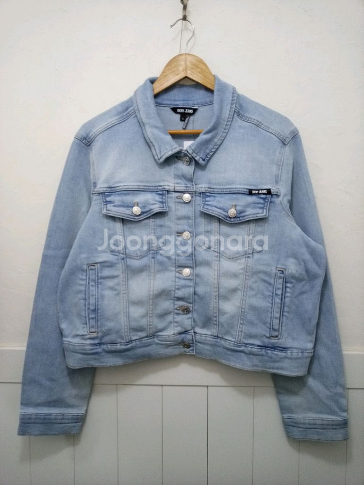 DKNY JEANS 크롭 트러커 XL--4
