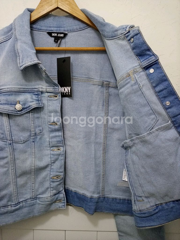 DKNY JEANS 크롭 트러커 XL--7