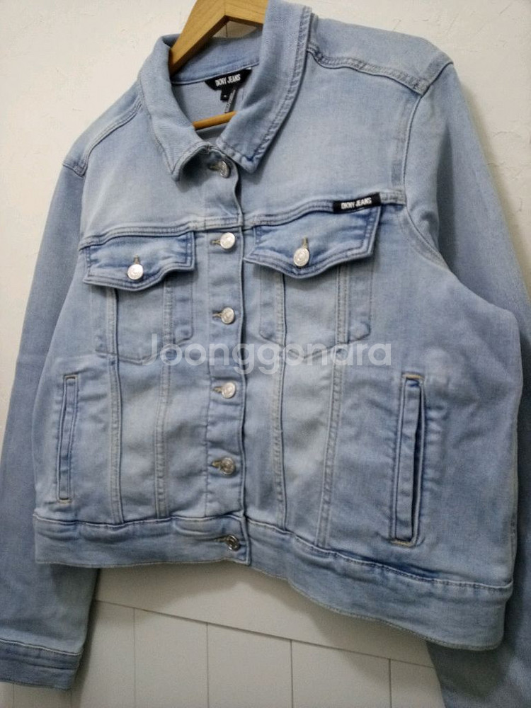 DKNY JEANS 크롭 트러커 XL--6