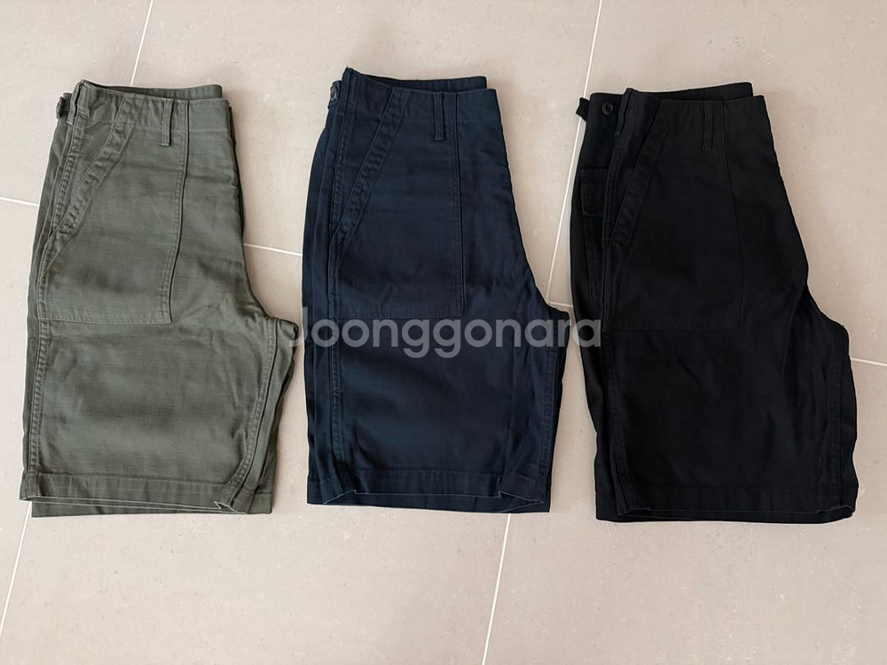 무신사 스탠다드 레플리카 퍼티그 쇼츠 판매(새상품)--0