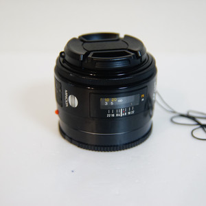 미놀타 50mm f1.4 AF 렌즈(소니용)팝니다.