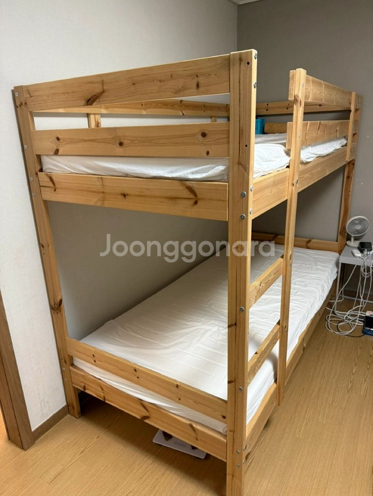 이케아 뮈달 이층침대 말포로스 폼매트리스--0