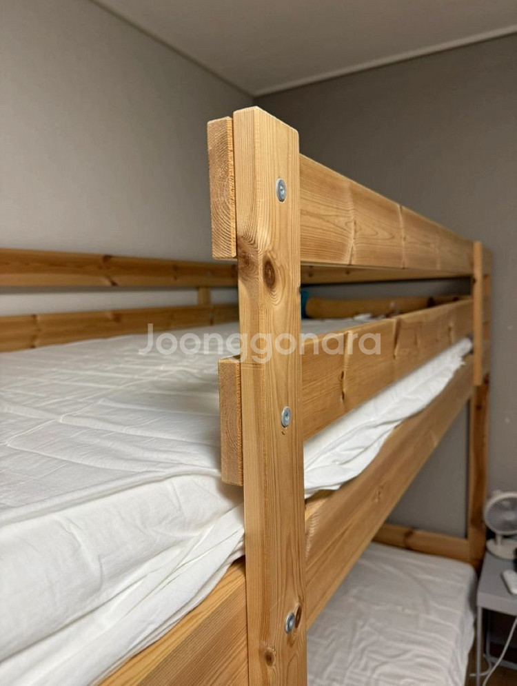 이케아 뮈달 이층침대 말포로스 폼매트리스--1