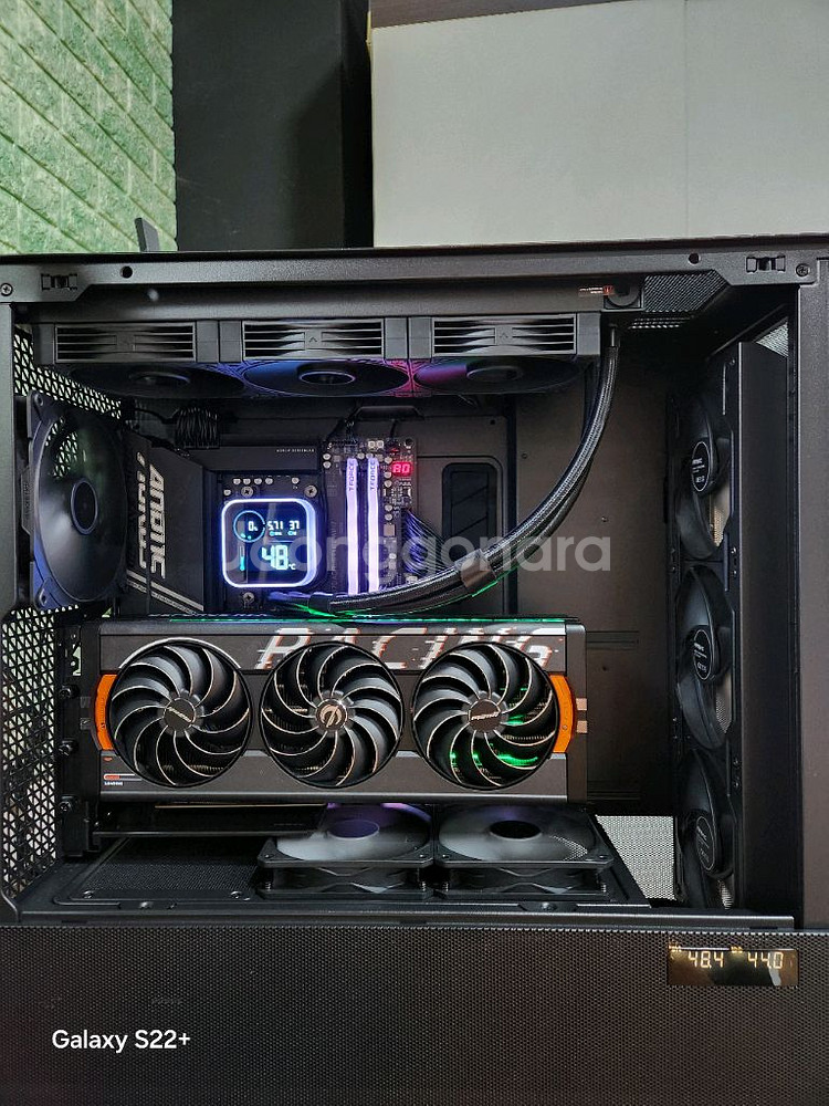 맷블랙 끝판왕 컴퓨터 9950X3D & RTX5090--3