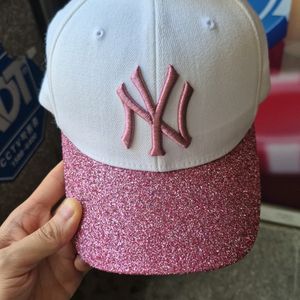 MLB 모자 여자미착용 가격표o반값네고 은박질있음