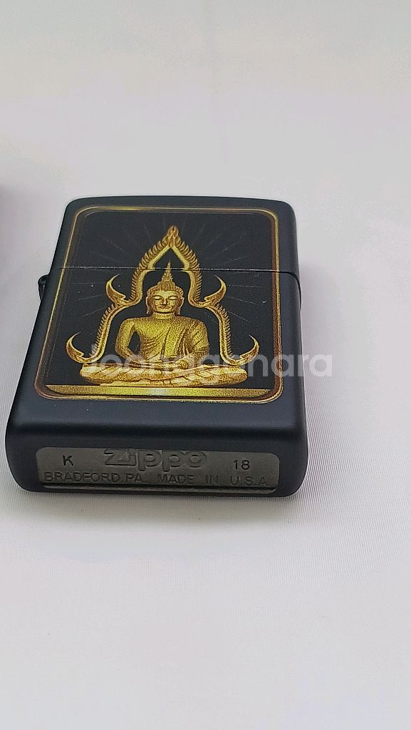 지포 라이터 황금 부처 디자인, 미국 정품--4