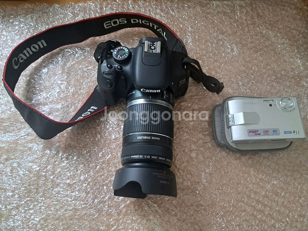 캐논 EOS 600D 카메라 +가방+ 렌즈3개+악세사리--2
