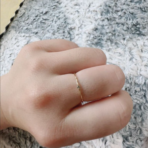 로이드 14k 다이아 반지