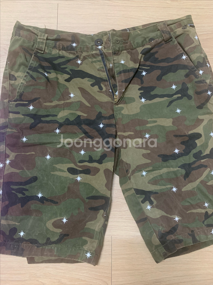 스티그마 카모 자수 반바지 L 판매 합니다--0