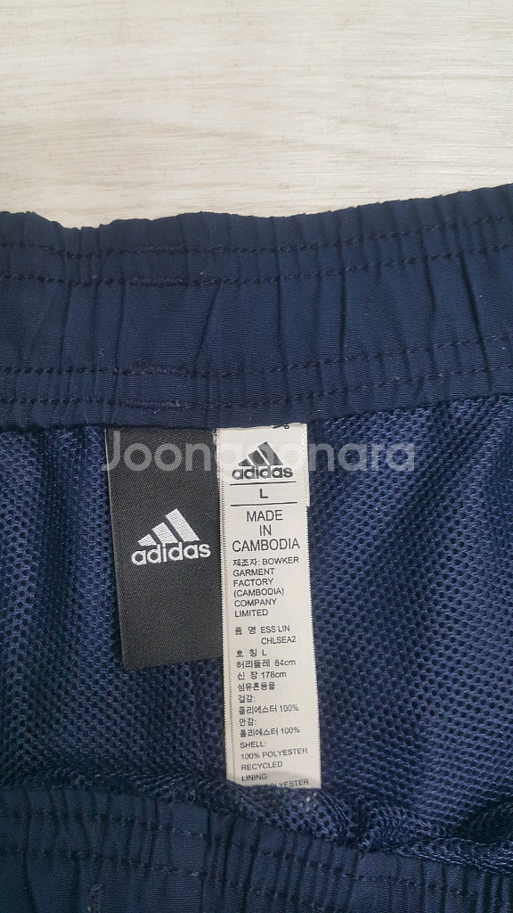 adidas 면반바지(해외판) 34인치(No.533)--4