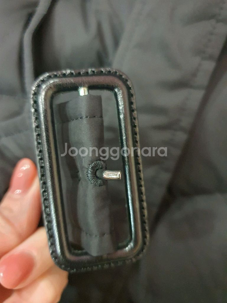 버버리 아니스톤 롱패딩xxs--4