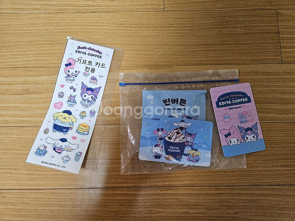 산리오 캐릭터즈 이디야 콜라보 굿즈--0