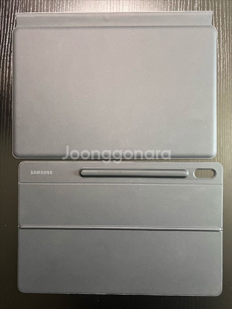 갤럭시탭s7 플러스 정품 키보드 커버팝니다--1