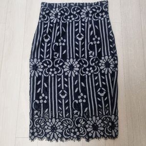 새옷) 레이스 스커트 S